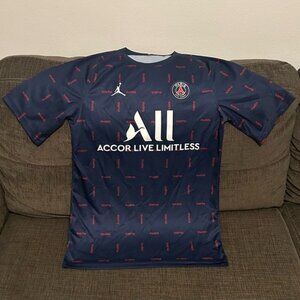 Nike Authentic Paris Saint Germain PSG Soccer CW4883-411 Training Jersey Men’s S